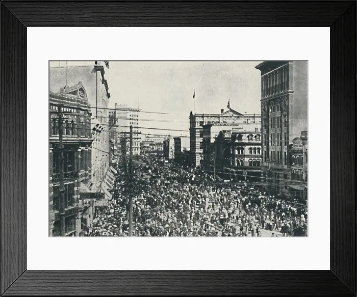 Framed Print : Winnipeg, 1916 Framed Print : Winnipeg, 1916
