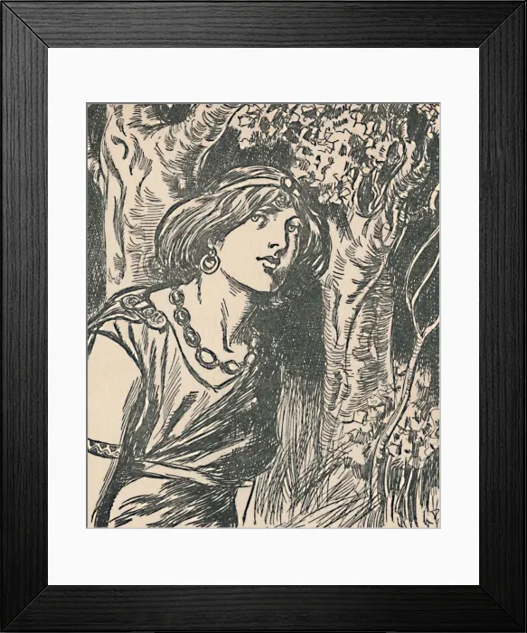 Framed Print : Queen Boadicea, c1907 Framed Print : Queen Boadicea, c1907