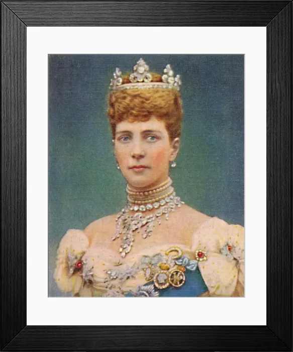 Framed Print : Alexandra of Denmark, 1935 Framed Print : Alexandra of Denmark, 1935