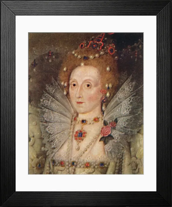 Framed Print : Elizabeth, 1935 Framed Print : Elizabeth, 1935