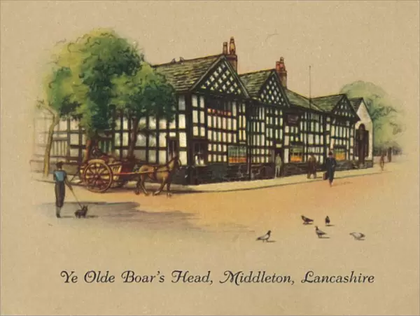 Ye Olde Boars Head, Middleton, Lancashire, 1939