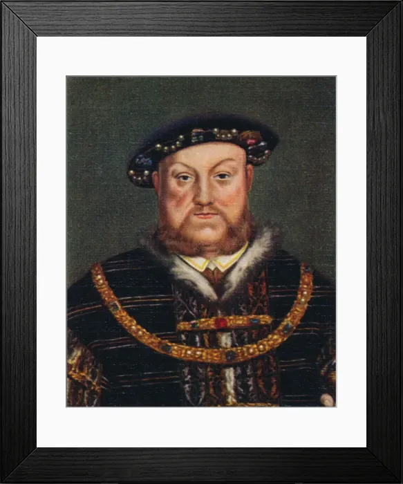 Framed Print : Henry VIII, 1935 Framed Print : Henry VIII, 1935
