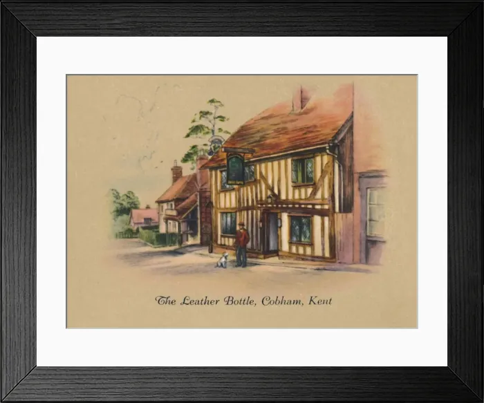 Framed Print : The Leather Bottle, Cobham, Kent, 1939 Framed Print : The Leather Bottle, Cobham, Kent, 1939