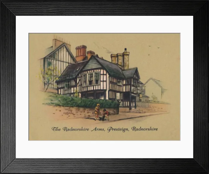 Framed Print : The Radnorshire Arms, Presteign, Radnorshire, 1939 Framed Print : The Radnorshire Arms, Presteign, Radnorshire, 1939