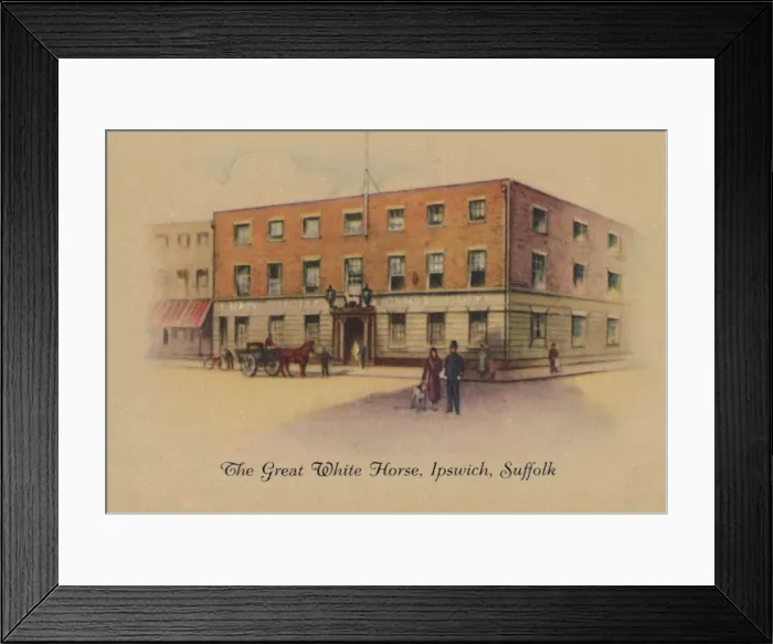 Framed Print : The Great White Horse, Ipswich, Suffolk, 1939 Framed Print : The Great White Horse, Ipswich, Suffolk, 1939