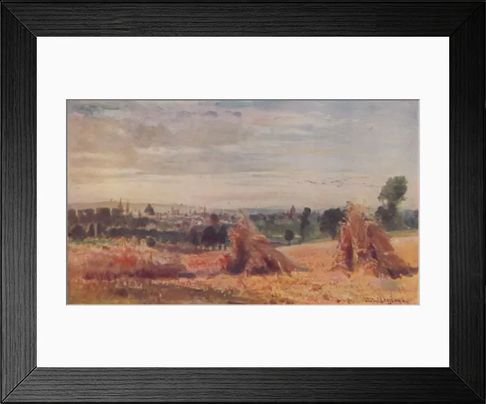 Framed Print : A Distant View of Oxford, 1910. Artist: John Fulleylove Framed Print : A Distant View of Oxford, 1910. Artist: John Fulleylove