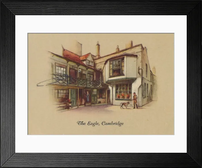 Framed Print : The Eagle, Cambridge, 1939 Framed Print : The Eagle, Cambridge, 1939