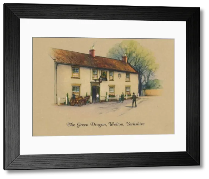 Framed Print : The Green Dragon, Welton, Yorkshire, 1939 Framed Print : The Green Dragon, Welton, Yorkshire, 1939