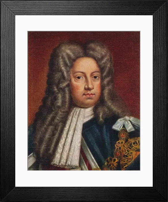 Framed Print : George I, 1935 Framed Print : George I, 1935