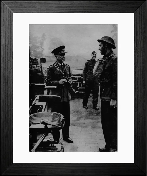 Framed Print : General Sir Frederick Pile, Commander-in-Chief, Anti-Aircraft Command, 1943 Framed Print : General Sir Frederick Pile, Commander-in-Chief, Anti-Aircraft Command, 1943