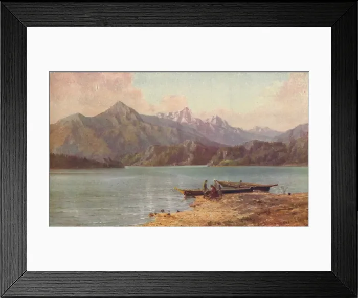 Framed Print : The Cascade Mountains, 1916. Artist: Martin Mower Framed Print : The Cascade Mountains, 1916. Artist: Martin Mower