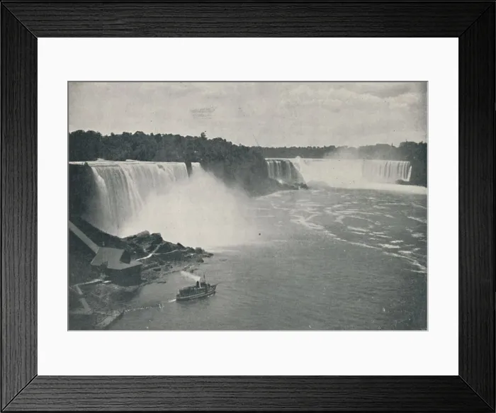 Framed Print : Niagara Falls, 1916 Framed Print : Niagara Falls, 1916