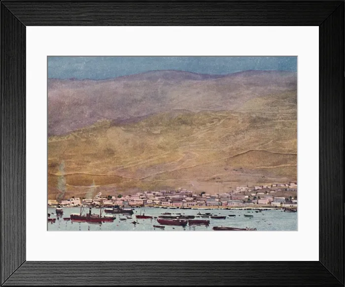 Framed Print : Arica, 1916. Artist: As Forrest Framed Print : Arica, 1916. Artist: As Forrest