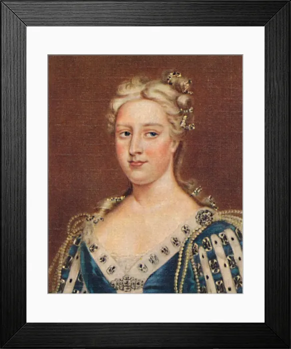 Framed Print : Caroline of Ansbach, 1935 Framed Print : Caroline of Ansbach, 1935