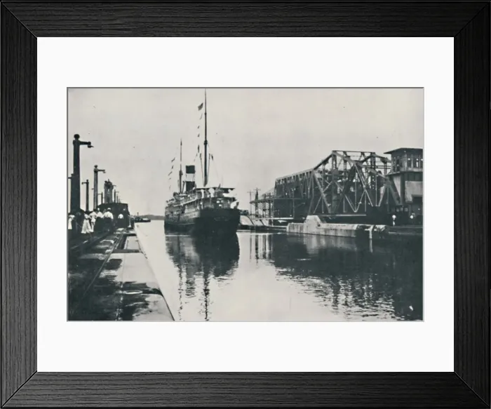 Framed Print : Opening of the Panama Canal, 1916. Artist: Underwood & Underwood Framed Print : Opening of the Panama Canal, 1916. Artist: Underwood & Underwood