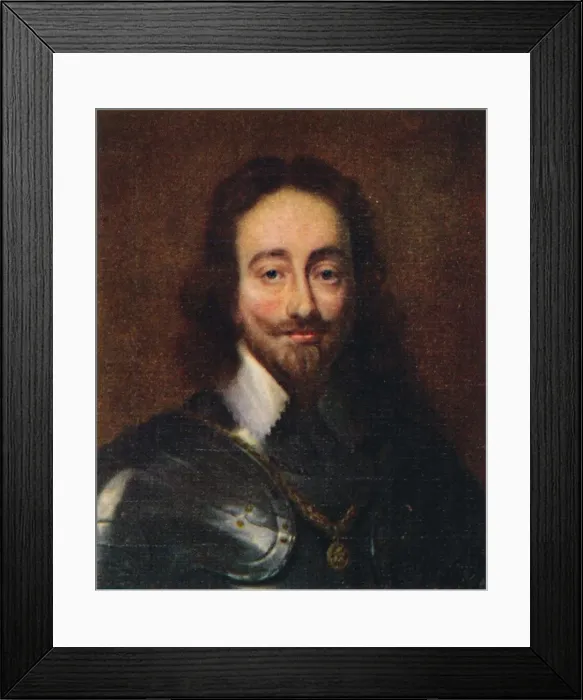 Framed Print : Charles I, 1935 Framed Print : Charles I, 1935