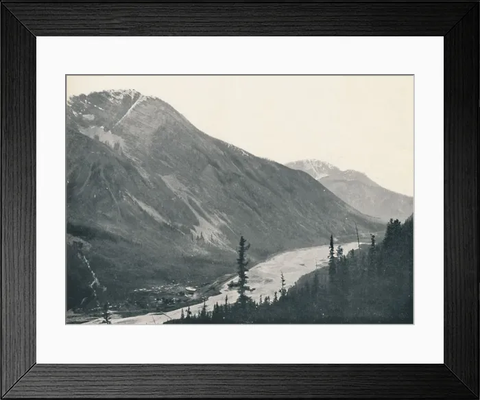 Framed Print : Kicking Horse River, 1916 Framed Print : Kicking Horse River, 1916