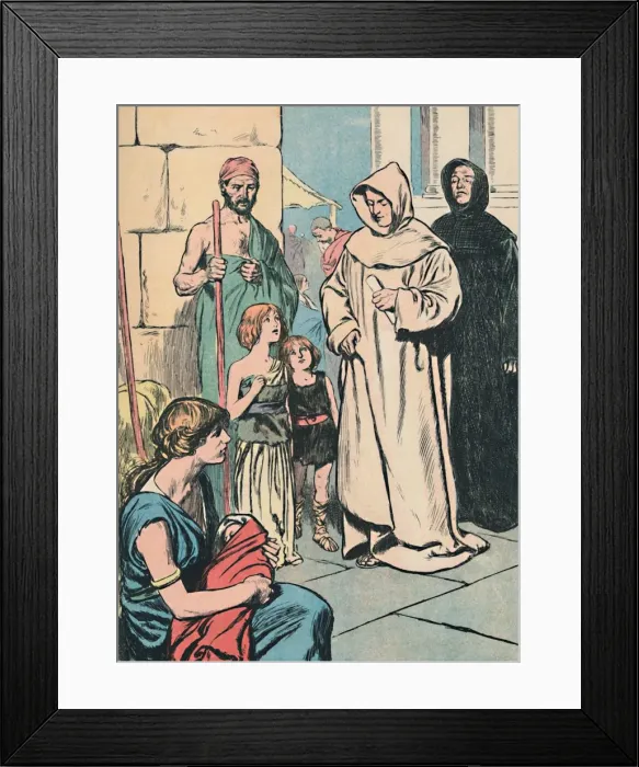 Framed Print : The English Prisoners at Rome, c1907 Framed Print : The English Prisoners at Rome, c1907