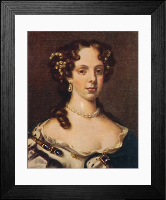 Framed Print : Catherine of Braganza, 1935 Framed Print : Catherine of Braganza, 1935