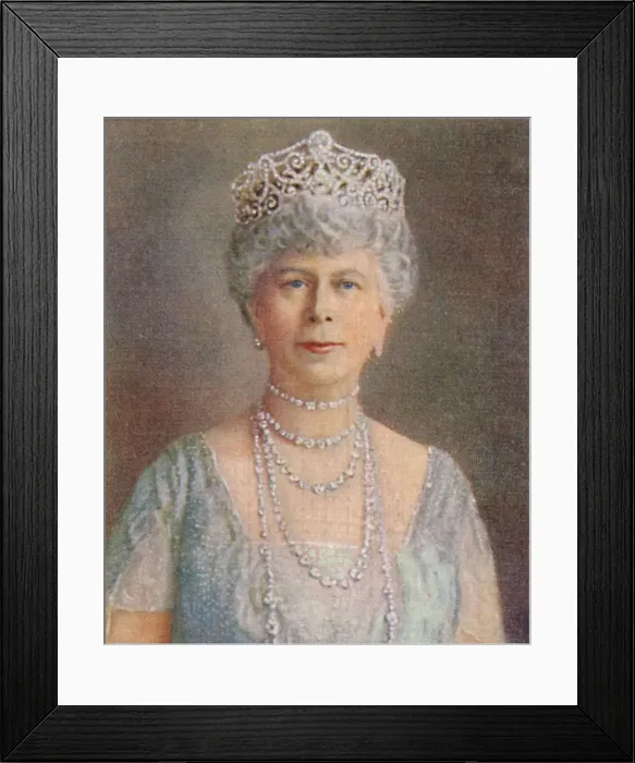 Framed Print : H. M. Queen Mary, 1935 Framed Print : H. M. Queen Mary, 1935