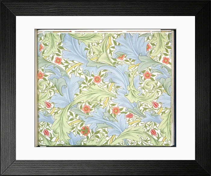Framed Print : Granville, wallpaper designed by John Henry Dearle for Morris and Company, 1896 Framed Print : Granville, wallpaper designed by John Henry Dearle for Morris and Company, 1896
