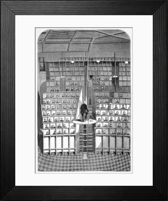 Framed Print : Surrey House of Correction, Wandsworth, London, 1862 Framed Print : Surrey House of Correction, Wandsworth, London, 1862