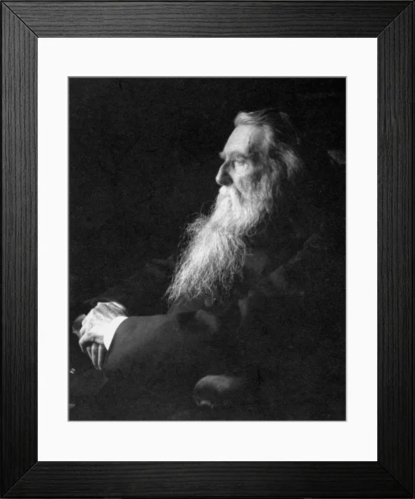 Framed Print : John Ruskin, English artist, poet and critic, c1897. Artist: Emil Otto Hoppe Framed Print : John Ruskin, English artist, poet and critic, c1897. Artist: Emil Otto Hoppe