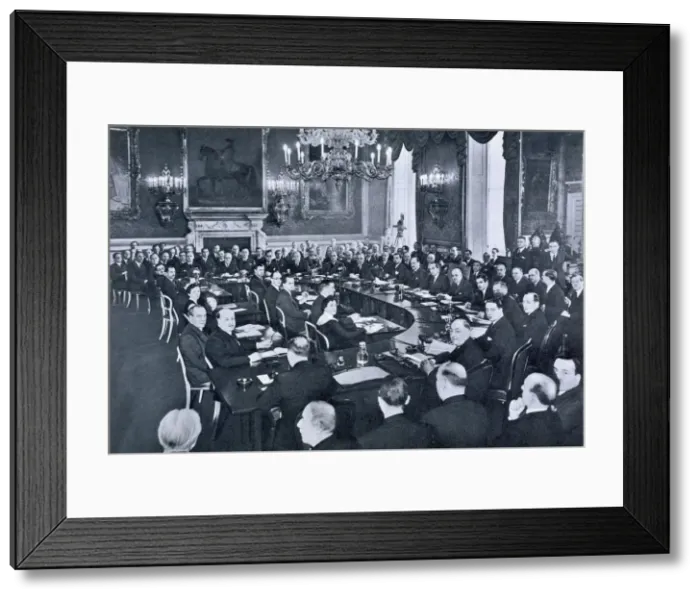 Framed Print : The St Jamess Palace Conference, London, 19th March 1936 Framed Print : The St Jamess Palace Conference, London, 19th March 1936