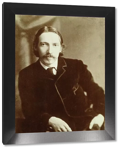 Robert Louis Stevenson, Scottish author, c1870-1894