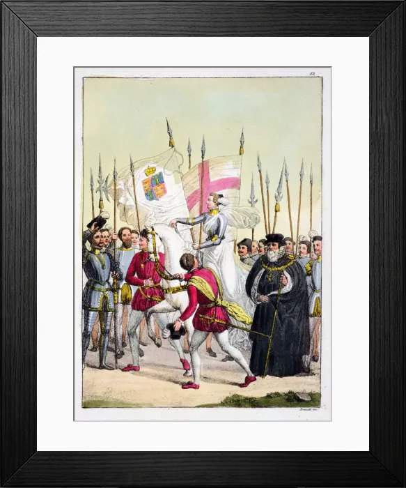 Framed Print : Queen Elizabeth I, (19th century) Framed Print : Queen Elizabeth I, (19th century)