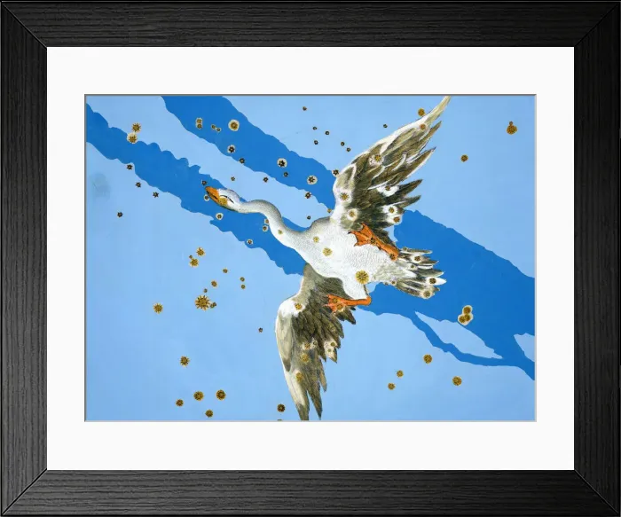 Framed Print : Constellation of Pisces, 1603. Artist: Alexander Mair Framed Print : Constellation of Pisces, 1603. Artist: Alexander Mair