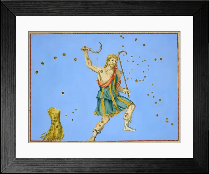 Framed Print : Constellation of Bootes, 1603. Artist: Alexander Mair Framed Print : Constellation of Bootes, 1603. Artist: Alexander Mair