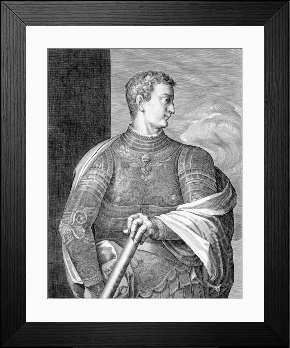 Framed Print : Caligula, Roman Emperor, (c1590-1629). Artist: Aegidius Sadeler II Framed Print : Caligula, Roman Emperor, (c1590-1629). Artist: Aegidius Sadeler II