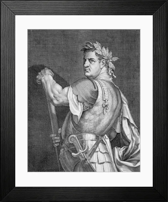 Framed Print : Titus, Roman Emperor, (c1590-1629). Artist: Aegidius Sadeler II Framed Print : Titus, Roman Emperor, (c1590-1629). Artist: Aegidius Sadeler II