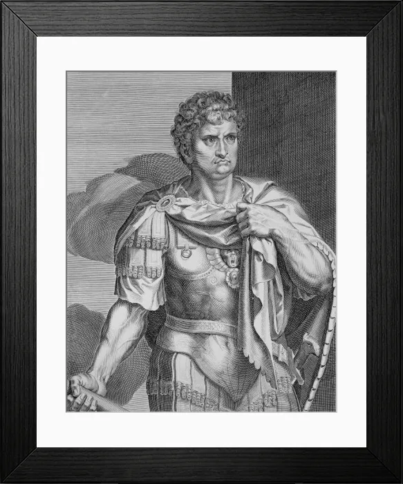 Framed Print : Nero, Roman Emperor, (c1590-1629). Artist: Aegidius Sadeler II Framed Print : Nero, Roman Emperor, (c1590-1629). Artist: Aegidius Sadeler II