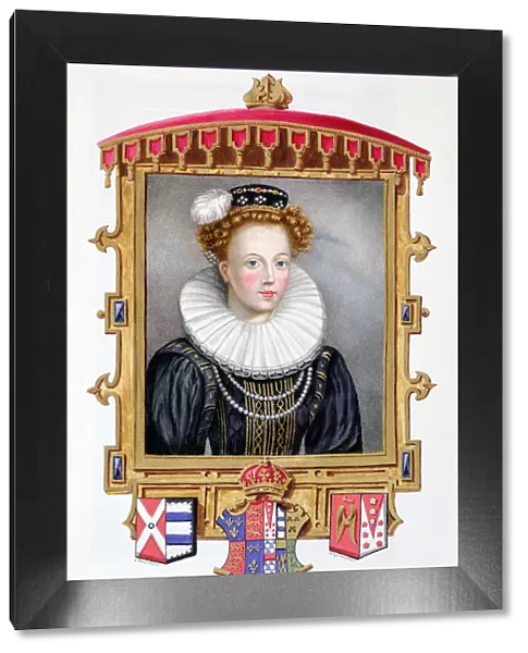 Katherine Parr, sixth wife and Queen of Henry VIII, (1825)