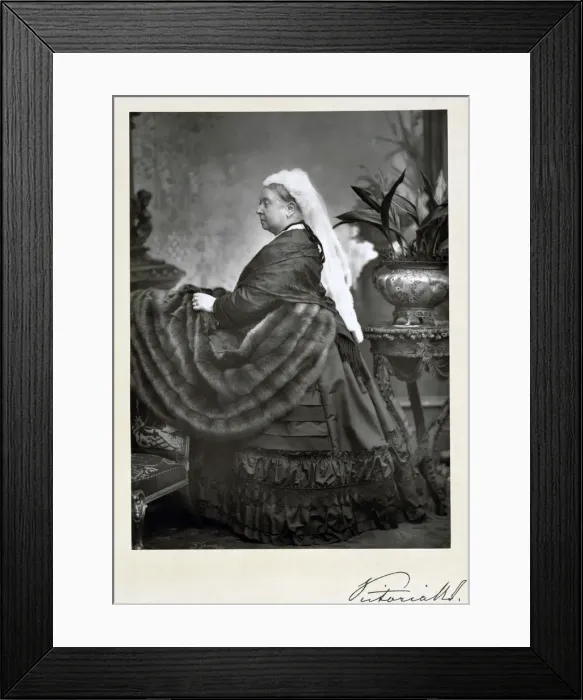 Framed Print : Queen Victoria, late 19th century. Artist: Walery Framed Print : Queen Victoria, late 19th century. Artist: Walery