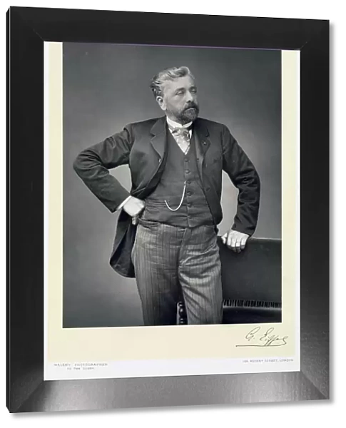 Alexandre Gustave Eiffel, French engineer, late 19th century. Artist: Walery