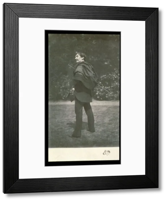 Framed Print : James Abbott McNeill Whistler, American-born British artist, late 19th century. Artist Framed Print : James Abbott McNeill Whistler, American-born British artist, late 19th century. Artist