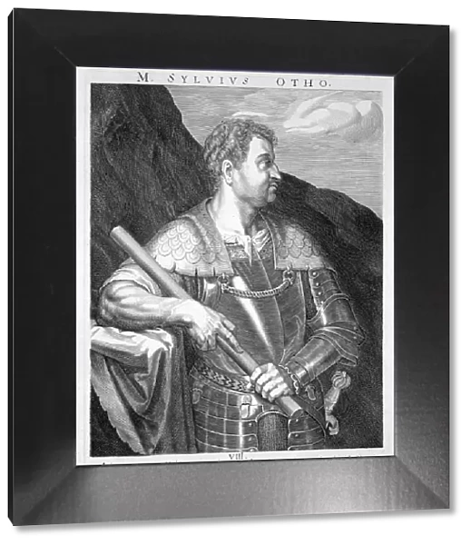 Marcus Salvius Otho, Roman Emperor, (c1590-1629). Artist: Aegidius Sadeler II