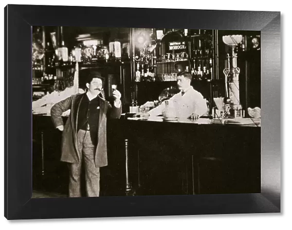 The Hoffman House Bar, New York, USA, 1900s