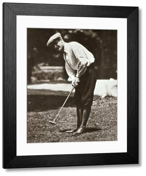 Framed Print : Jerome D Travers, American champion golfer, 1910s Framed Print : Jerome D Travers, American champion golfer, 1910s