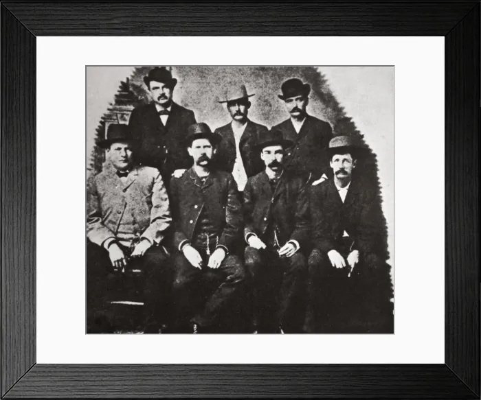 Framed Print : The Dodge City Peace Commission, Kansas, USA, June 1883 Framed Print : The Dodge City Peace Commission, Kansas, USA, June 1883
