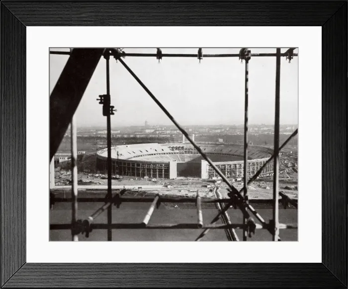 Framed Print : The Olympic Stadium from the Bell Tower, Berlin, Germany, c1936-c1936 Framed Print : The Olympic Stadium from the Bell Tower, Berlin, Germany, c1936-c1936