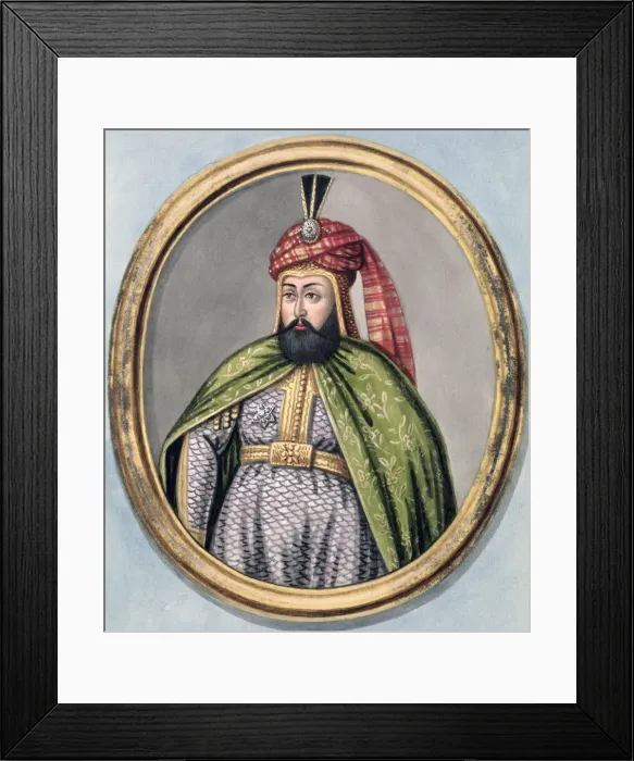 Framed Print : Murad IV, Ottoman Emperor, (1808). Artist: John Young Framed Print : Murad IV, Ottoman Emperor, (1808). Artist: John Young