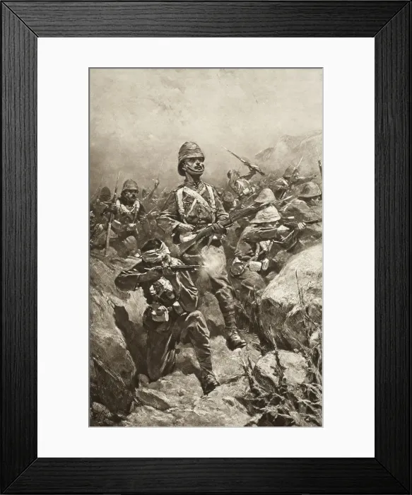 Framed Print : The Transvaal War, 1899-1901 (1901) Framed Print : The Transvaal War, 1899-1901 (1901)