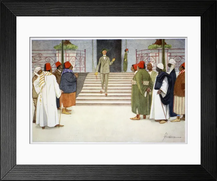 Framed Print : The Vultures, 1908. Artist: Lance Thackeray Framed Print : The Vultures, 1908. Artist: Lance Thackeray