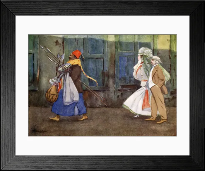 Framed Print : Presents from Birmingham, 1908. Artist: Lance Thackeray Framed Print : Presents from Birmingham, 1908. Artist: Lance Thackeray