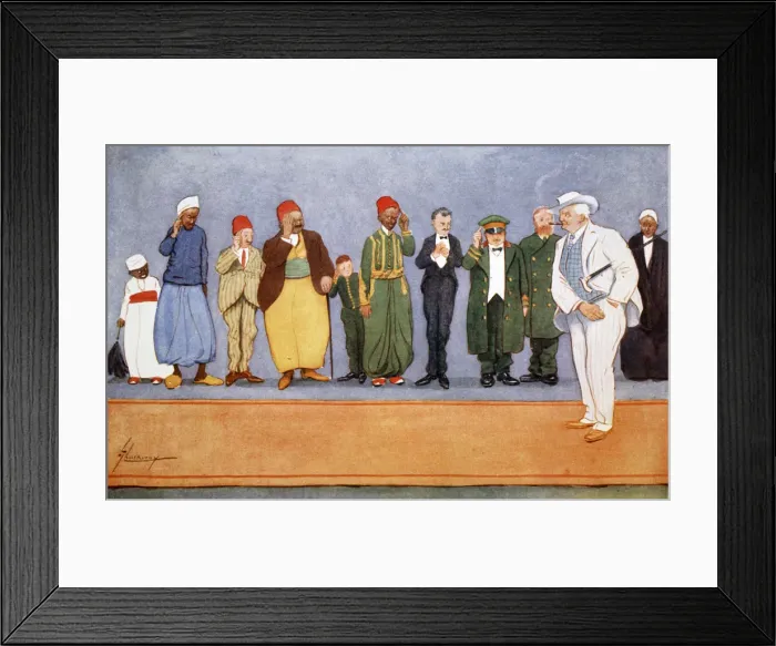 Framed Print : The Parting Guest, 1908. Artist: Lance Thackeray Framed Print : The Parting Guest, 1908. Artist: Lance Thackeray