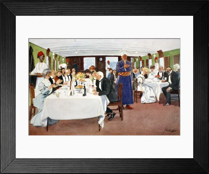 Framed Print : The After-dinner Speech, 1908. Artist: Lance Thackeray Framed Print : The After-dinner Speech, 1908. Artist: Lance Thackeray